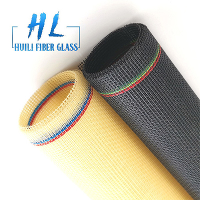Plain Weave Glasfaser Insektenschutzschirm Gewerblicher Industrie-Open Selvedge Rand Länge 30m-300m