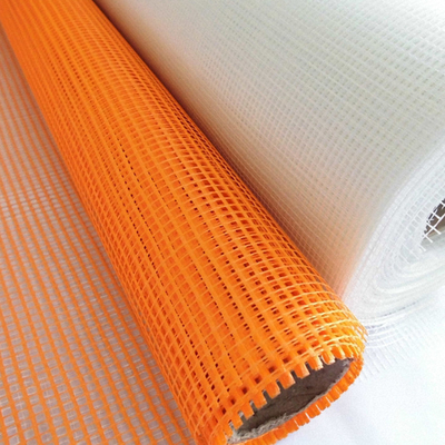Zugfestigkeit Glasfaserverstärkungsnetz in vibrierendem Orange