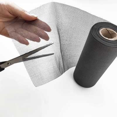 Zertifiziert nach internationalen Standards, glatt gewebtes Fiberglas-Moskitonetz, perfekt für Fenster- und Türschutz, reißfest