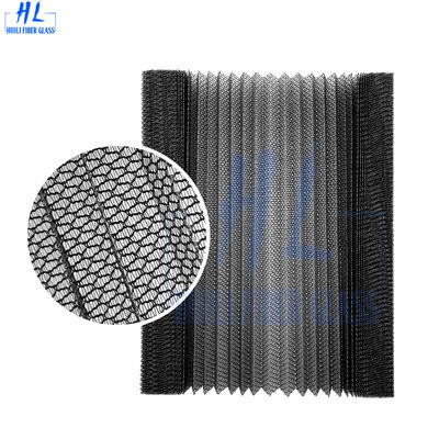 50-100g Pleated Fly Screen Pleated Insect Screen Durable Lightweight Mesh for Window Door Protection Against Insects