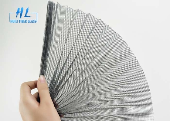 Polyester-Plissee-einziehbarer Schirm, Gewicht 80g/M2 faltete Fliegengitter