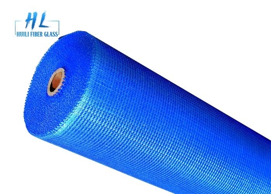 C Glasfasermaschen mit 300N-800N Zugfestigkeit für Wand weiß/blau/gelb beschichtetes Quadratmaschen