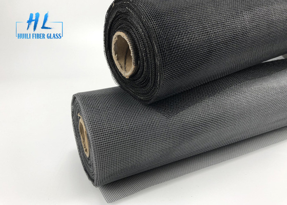 18*16 Mesh Feuer- und UV-beständig schwarz Glasfaserfliegschirm