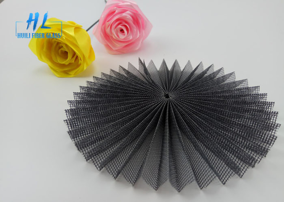 Polyester-Plissee-Moskito-Schirm-Maschen-Fiberglas-faltendes Insektenschutzgitter