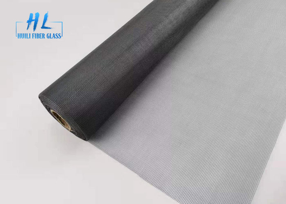 Weiße schwarze Rollenfiberglas-Insektenschutzgitter-Masche der Farbe50m für Windows